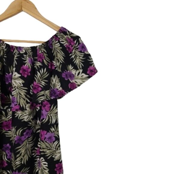 REFORMATION Nashville Off The Shoulder Floral Mini Dress in Lenai Womens Size XS - Picture 4 of 15